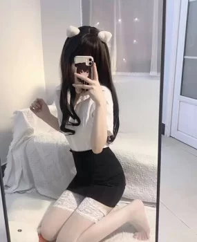 真实美女，老妹嘎嘎给力